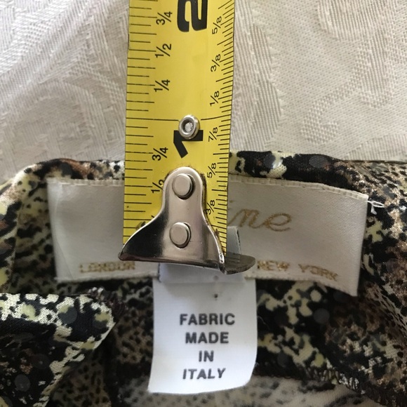 NWT Janine sequin snakeskin halter dress SZ M - Picture 12 of 13